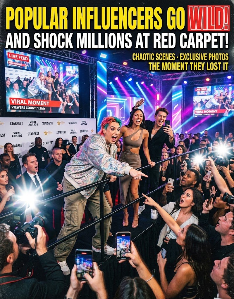 Popular Influencers Go Wild and Shock Millions