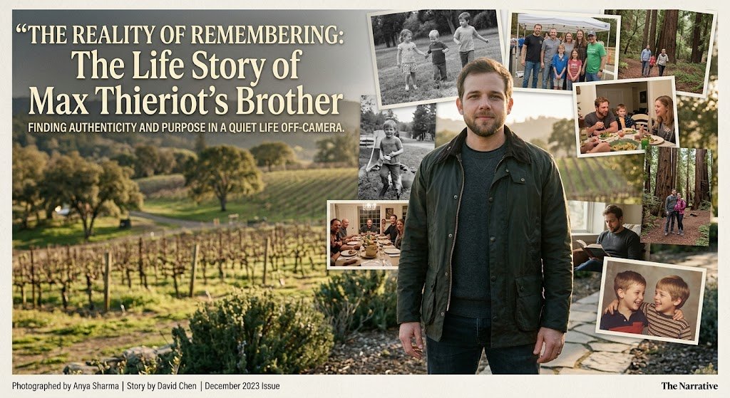 Life Story of Max Thieriot’s Brother